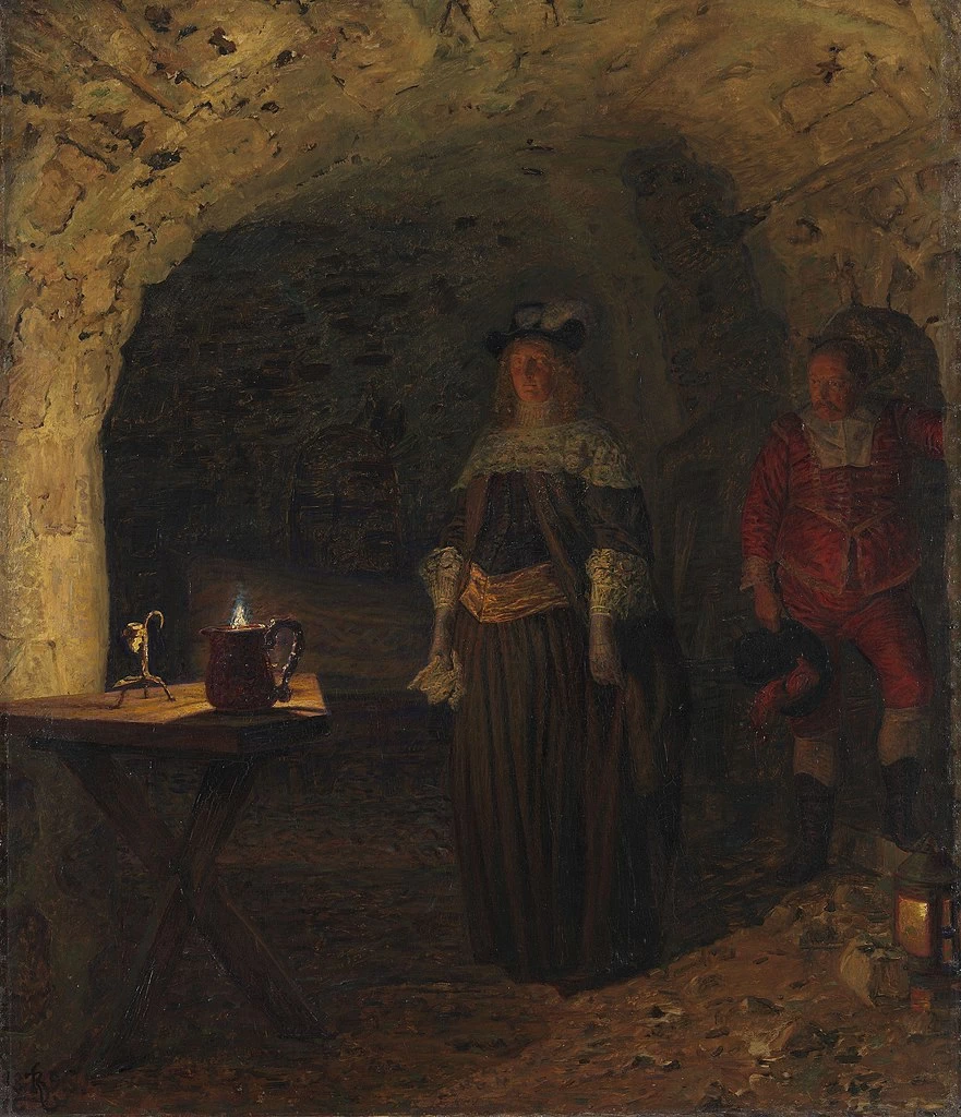 Kristian Zahrtmann - Leonora Cristina Ulfeldt in prigione, National Museum of Art, Architecture and Design, Oslo